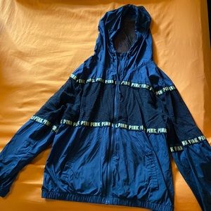 PINK windbreaker jacket